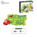 Pista Carkids - Carrinho Elétrico com Trilha Educativa + Acessórios de Brinde - Loja Primara