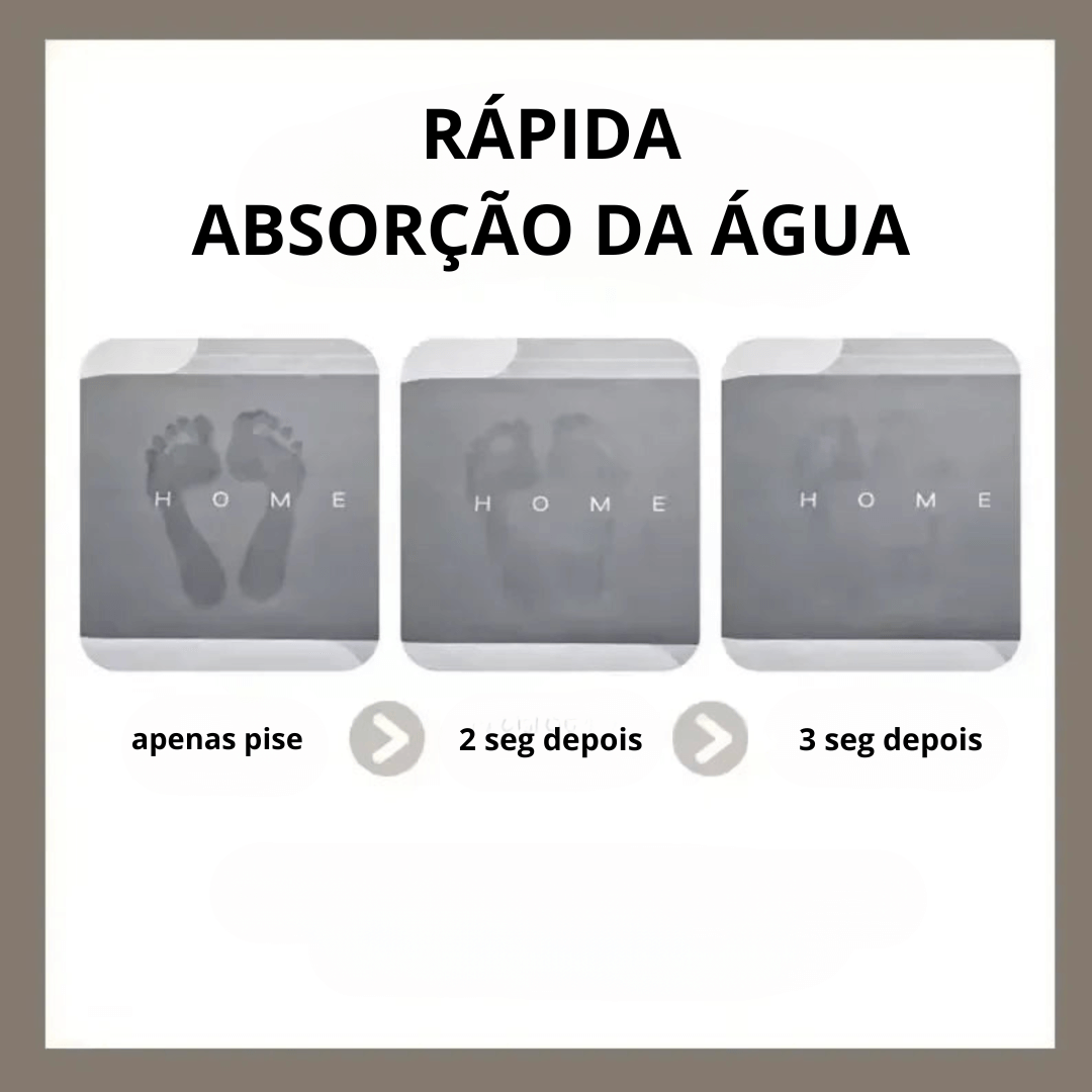 Tapete antiderrapante em Tecido Napa™