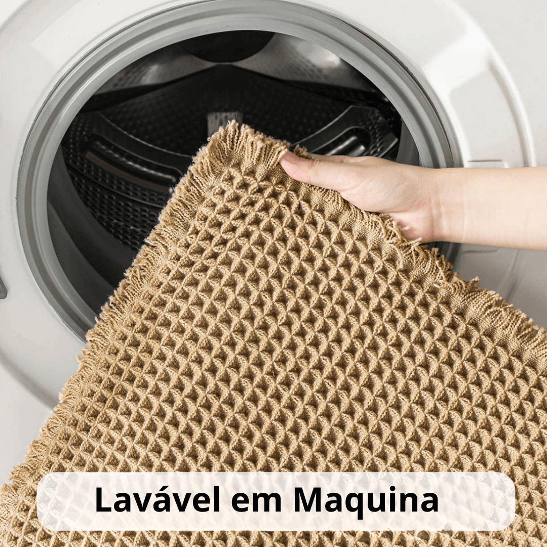 Tapete Waffle Antiderrapante