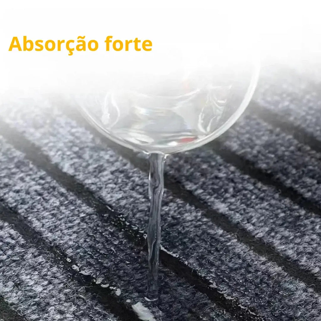 Tapete de poliester antiderrapante