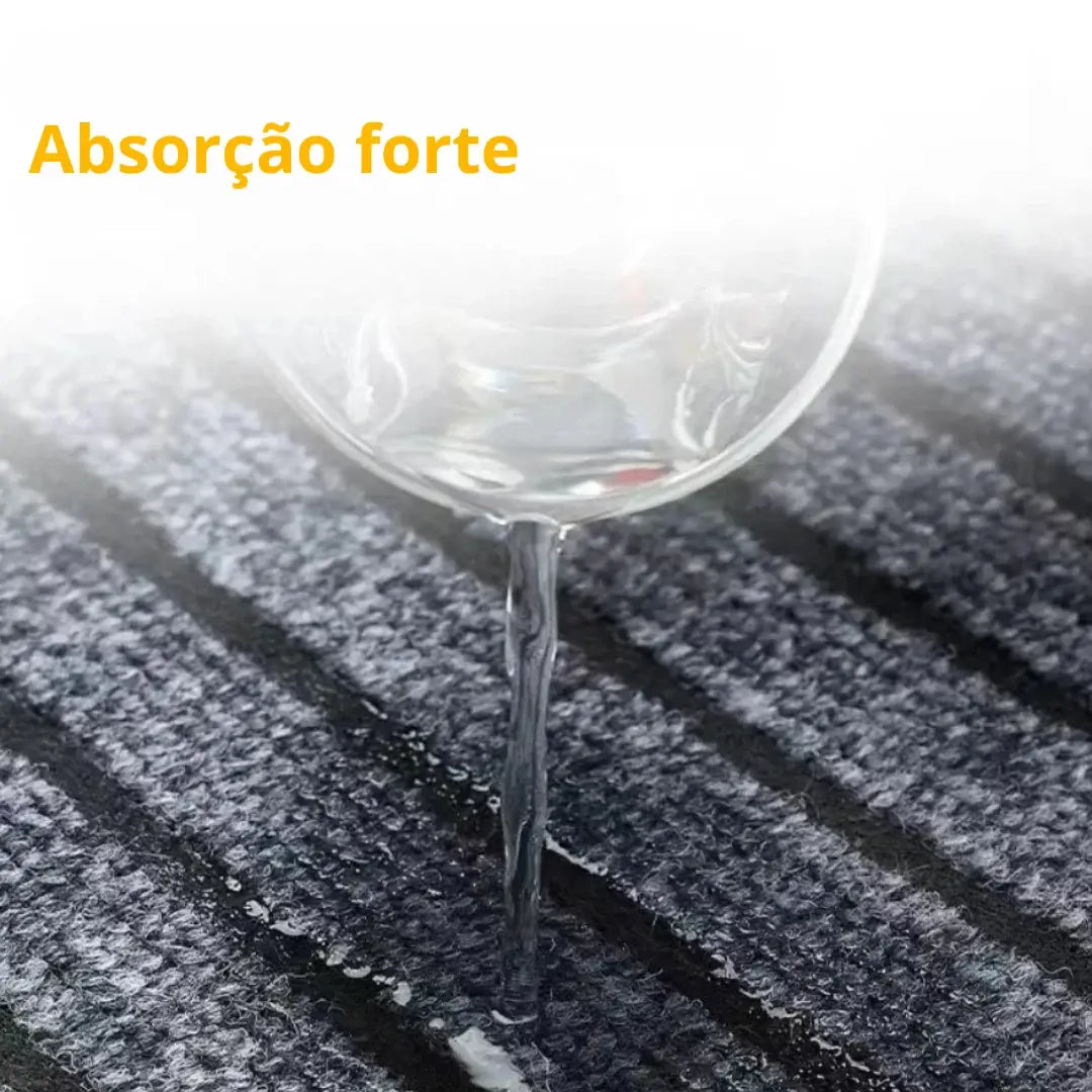 Tapete de poliester antiderrapante