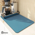 Tapete Escorredor de Louça Absorvente Primar™ + 3 Panos de Microfibra de Brinde