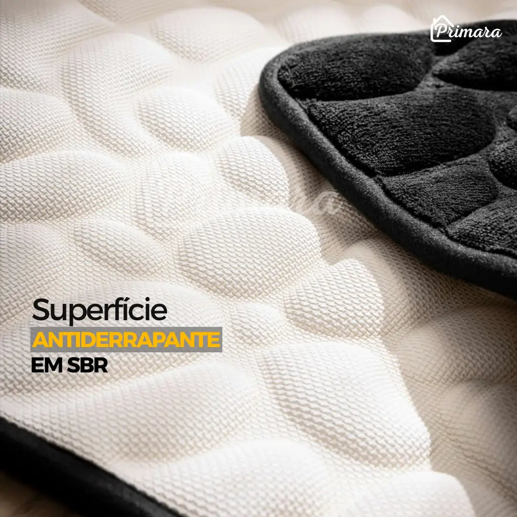 Tapete para Banheiro Antiderrapante Primar™ - PAGUE 1 LEVE 2