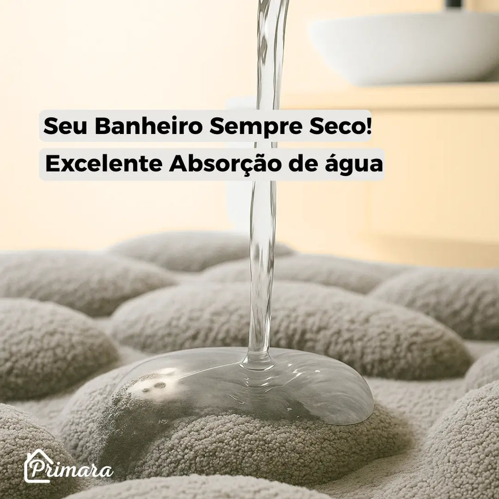 Tapete para Banheiro Antiderrapante Primar™ - PAGUE 1 LEVE 2