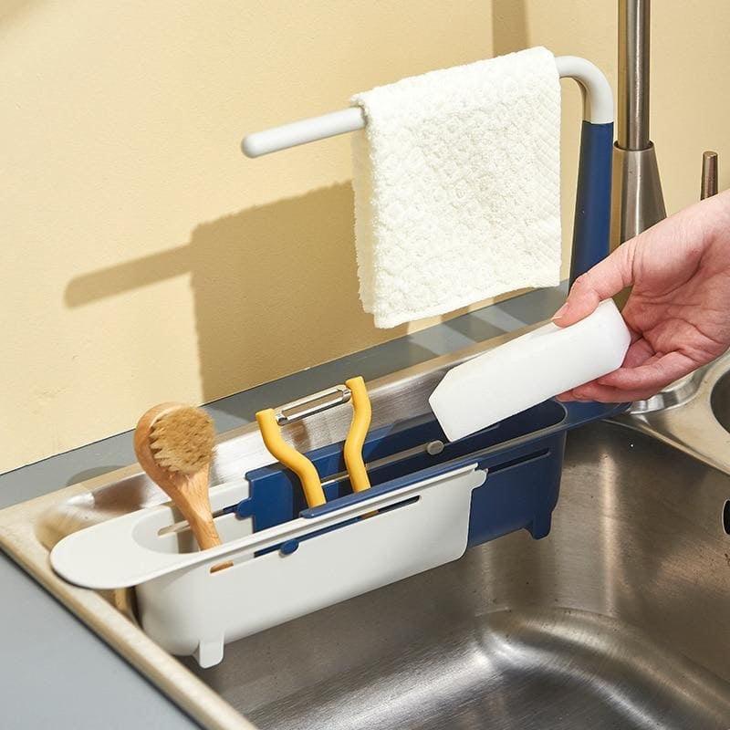 Suporte Organizador de Pia - Porta Detergente, Sabão e Esponja - Loja Primara