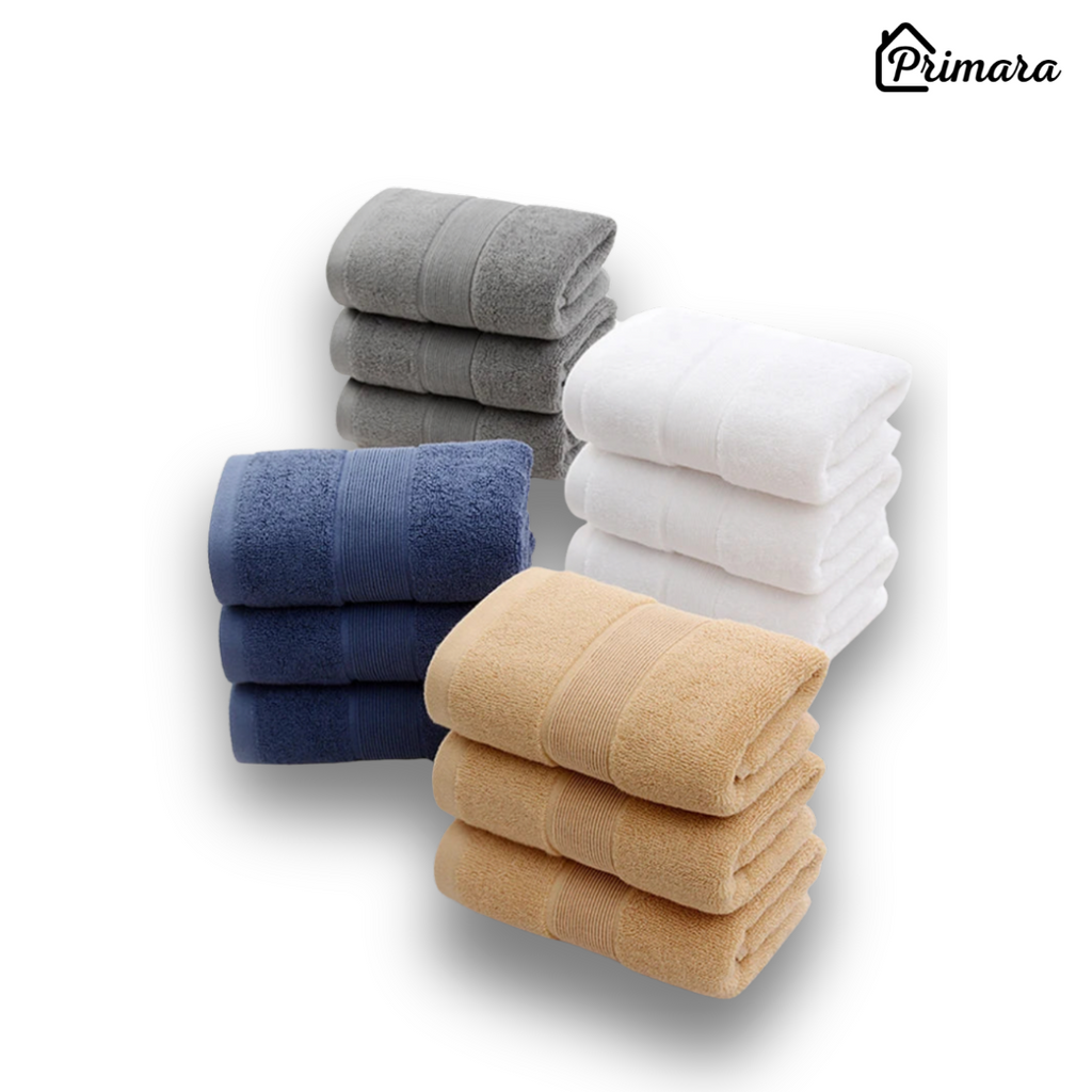 Toalha de Rosto Ulta Absorvente Primar® 100% Algodão (2 UNIDADES)