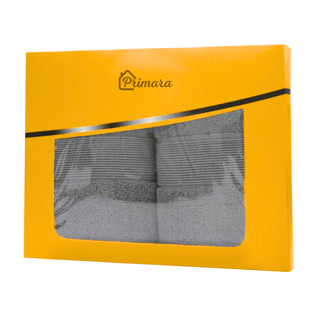 Toalha de Rosto Ulta Absorvente Primar® 100% Algodão (2 UNIDADES)