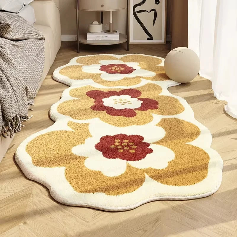 Tapete Floral para Lateral da Cama