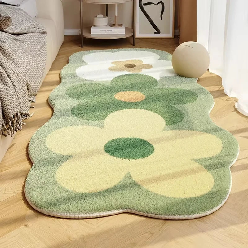 Tapete Floral para Lateral da Cama