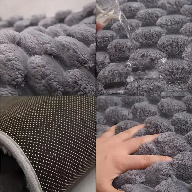 Tapete de Banheiro Antiderrapante com Estampa Persa