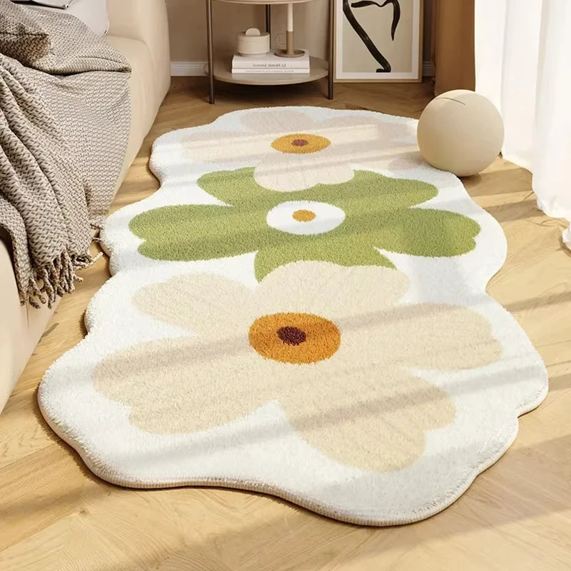 Tapete Floral para Lateral da Cama