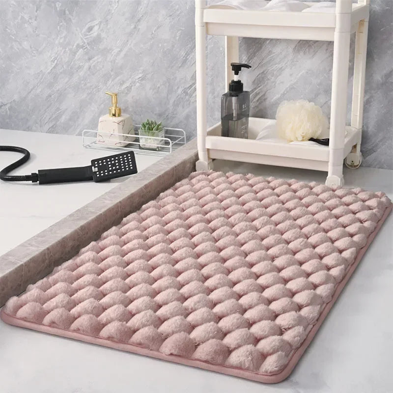 Tapete de Banheiro Antiderrapante com Estampa Persa