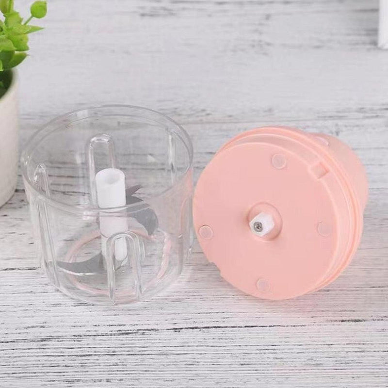 Mini triturador de alimentos elétricos 3 lâminas - Loja Primara