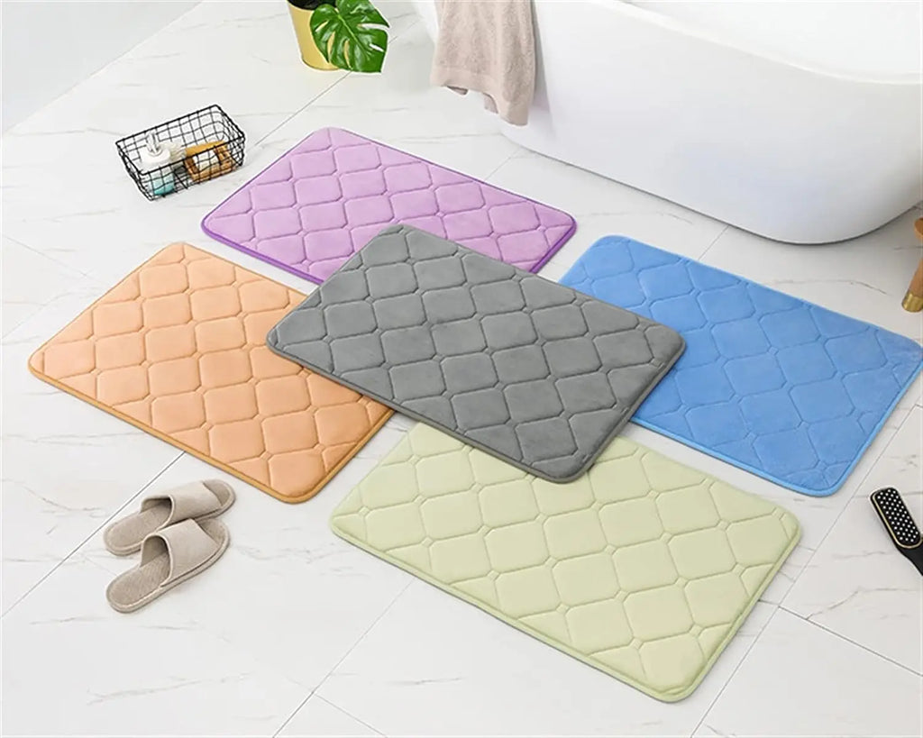 Tapete Antiderrapante Com Espuma de Memória