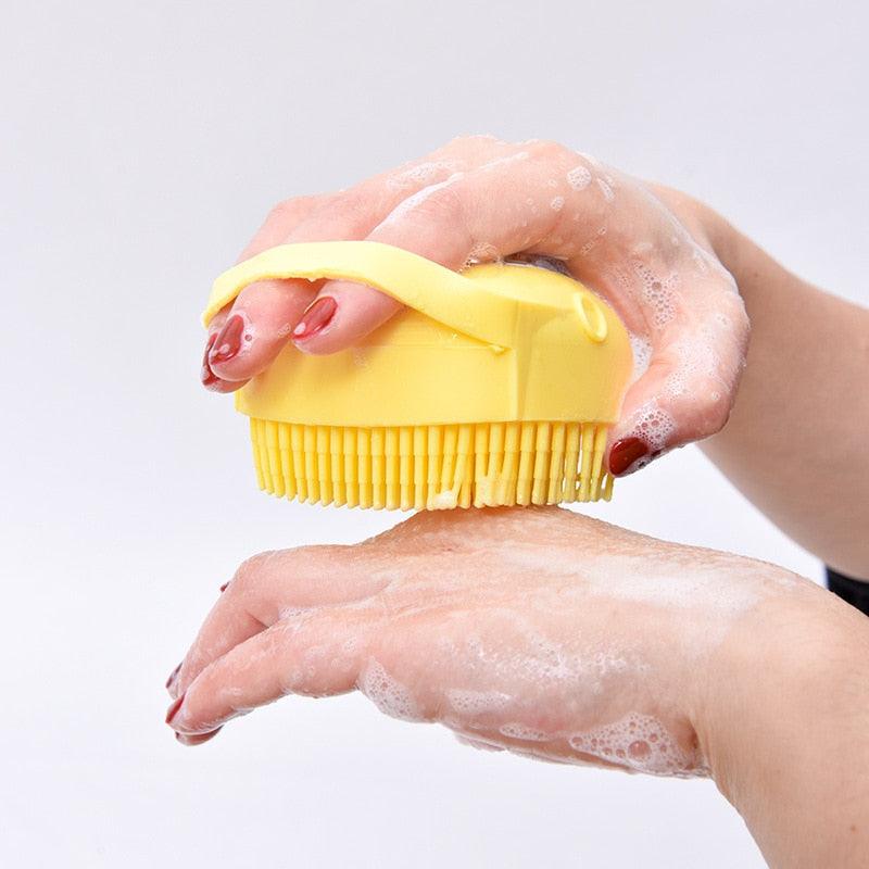 Esponja Massageadora com Dispenser - Loja Primara
